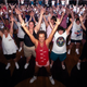 Richard Simmons on one of his Cruise To Lose cruises in the '90s. (Photo: Evan Hurd/Sygma/Sygma via Getty Images)